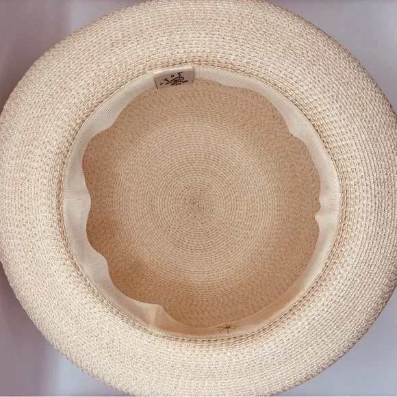 Hard-to-Find Lola Straw Hat with Flowers - Picture 9 of 9